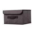 Noarlalf Storage Bins Storage Box Foldable Clothing Sundries Portable Storage Box with Lid Foldable Storage Box Storage Bins with Lids 36*23*1.5