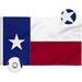 FLAGBURG Texas Flag 5x8 FT TX Flags with Embroidered Star Sewn Stripes (Not Print) Canvas Header & Brass Grommets 100% High-Grade Outdoor Nylon for All-Weather Outdoor Display