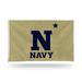 Rico Industries College Naval Academy Midshipmen 3 x 5 Classic Banner Flag - Single Sided - Indoor or Outdoor - Home DÃ©cor