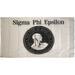 Sigma Phi Epsilon Balanced Man Fraternity Flag Greek Letter Banner Large 3 feet x 5 feet Sign Decor SigEp