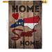 Ornament Collection 28 x 40 in. State North Carolina Home Sweet American State Vertical House Flag with Double-Sided Decorative Banner Garden Yard Gift