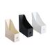 3 Pcs Cardboard Magazine File Holders Sturdy Magazine Storage Boxes Use as Book Bins Magazine File Holder Desk and Shelf Organizer