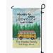 Printtoo Tan Always At Home Wherever We Roam Caravans 12.5x18 Inches Double SidedFlagsDouble Sided CampFlagCampsiteFlagPersonalized Camping Flags