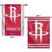 Houston Rockets Premium 2-Sided 28x40 Banner Outdoor House Flag Basketball