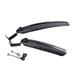 2Pcs Universal S Mudguards Thicken Widen Front Rear Folding Bike Mud Guard for BMX Cycling Accessories Mountain 12inch to 14inch