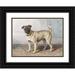 Conradijn Cunaeus 18x14 Black Ornate Wood Framed Double Matted Museum Art Print Titled - Portrait of Edwin Vom Rath s Pug (C. 1880 - C. 1895)