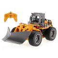 HUI NA 1586 118 2.4Ghz 6CH Snow Sweeper Engineering Truck RC Car Gift
