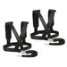 2 Piece Sled Training Harness Weight Tire Tension Belt Fitness