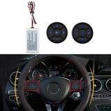 Geege 2Pcs Car Steering Wheel Remote Control For Stereo Dvd Gps With Night Light