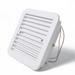 Side Air Vent Ventilation Cooling Exhaust Fan 12V White For RV Caravan Truck