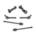 Tie Rod End Idler Arm Pitman Arm Kit 6 Piece - Compatible with 2000 - 2006 GMC Yukon XL 1500 2001 2002 2003 2004 2005