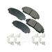 Front Brake Pad Set - Compatible with 2007 - 2012 2019 - 2021 Acura RDX 2008 2009 2010 2011 2020