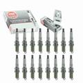 16 pc NGK V-Power Spark Plugs compatible with Mercedes-Benz R500 5.0L V8 2006-2007