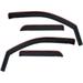 Side Window Deflector - Compatible with 2002 - 2008 Dodge Ram 1500 Crew Cab Pickup 2003 2004 2005 2006 2007