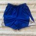 Nike Bottoms | Nike Athletic Shorts Dri Fit Blue White Drawstring Boys Size 14 16 L | Color: Blue/White | Size: 14b