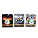 Disney Toys | Disney Rainbow Plush Backpack Clip Keychain Mickey Mouse Stitch Minnie Mouse | Color: Blue/Pink | Size: Osg