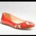 Coach Shoes | Coach Kora Ballet Leather Flats Fall Shoes | Color: Orange | Size: 9.5