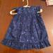 Ralph Lauren Dresses | Navy Ralph Lauren Sundress. Two Buttons At Back W Open Back. Matching Bloomers. | Color: Blue | Size: 9mb