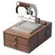 Hot Foil Stamping Machine with Molds wooden, Logo Embossing Brass Alphabets Letters Label Bronzing Machine Leather Wood Stamp Embosser Tool Set
