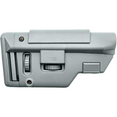 B5 Systems Long Collapsible Precision Stock Wolf Grey CPS-1484