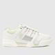 K-SWISS gstaad gold trainers in white & green