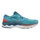 Mizuno Wave Skyrise 4 Neutral Running Shoe Men - Blue, Orange, Size 8