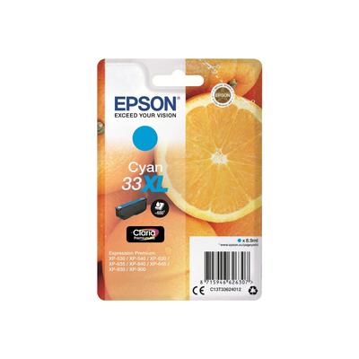 Original Epson C13T33624012 / 33XL Druckerpatrone Cyan