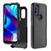 AggXpf for Moto G Pure Phone Case Moto G Power 2022 Case with Full Body Rugged Shockproof Protective Cover Dual Layer Protective Phone Case for Moto G Pure/G Power 2022 Black