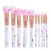 Corashan Makeup Brushes 10 PCS Makeup Brush Set Professional Face Eye Shadow Eyeliner Foundation Blush