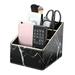 RABBITH Multi-function Marble Leather Desk Stationery Organizer Pencil Holder Mobile Phone Remote Control Storage Box