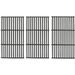 Hisencn Cast Iron Grill Grate Fit Chargriller 1733 Smokin Champ Charcoal Grill Horizontal Smoker Grates Cooking Grate Replacement Parts for Chargriller Set of 3