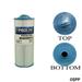 Filter Cartridge Proline Diameter: 5-3/16 Length: 12-1/2 Top: Handle Bottom: 2 MPT 35 sq ft