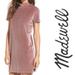 Madewell Dresses | Madewell Mock Neck Velvet Mini Dress | Color: Pink | Size: Xs