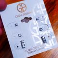 Giani Bernini Jewelry | New! Giani Bernini 3pcs Earring Stud Set Sterling Silver W/ Cubic Zirconia | Color: Silver | Size: Os
