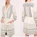 Anthropologie Dresses | Anthro Floreat Boho Cream Perrie Lace Dress Sz 8 | Color: Black/Cream/Red | Size: 8