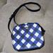 Kate Spade Bags | Kate Spade Gingham Camera Bag/Crossbody Bag | Color: Blue/White | Size: Os