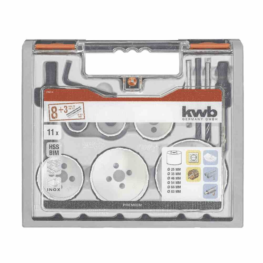 KWB Lochsägen-Set 8tlg.+3 Image