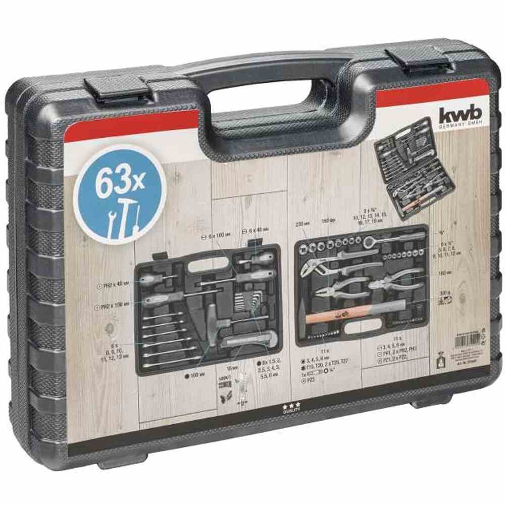 KWB Werkzeugkoffer 63-teilig Image
