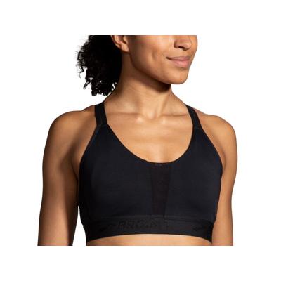 Brooks Drive Plunge Run Bra 2.0 - Women's Black Ex...