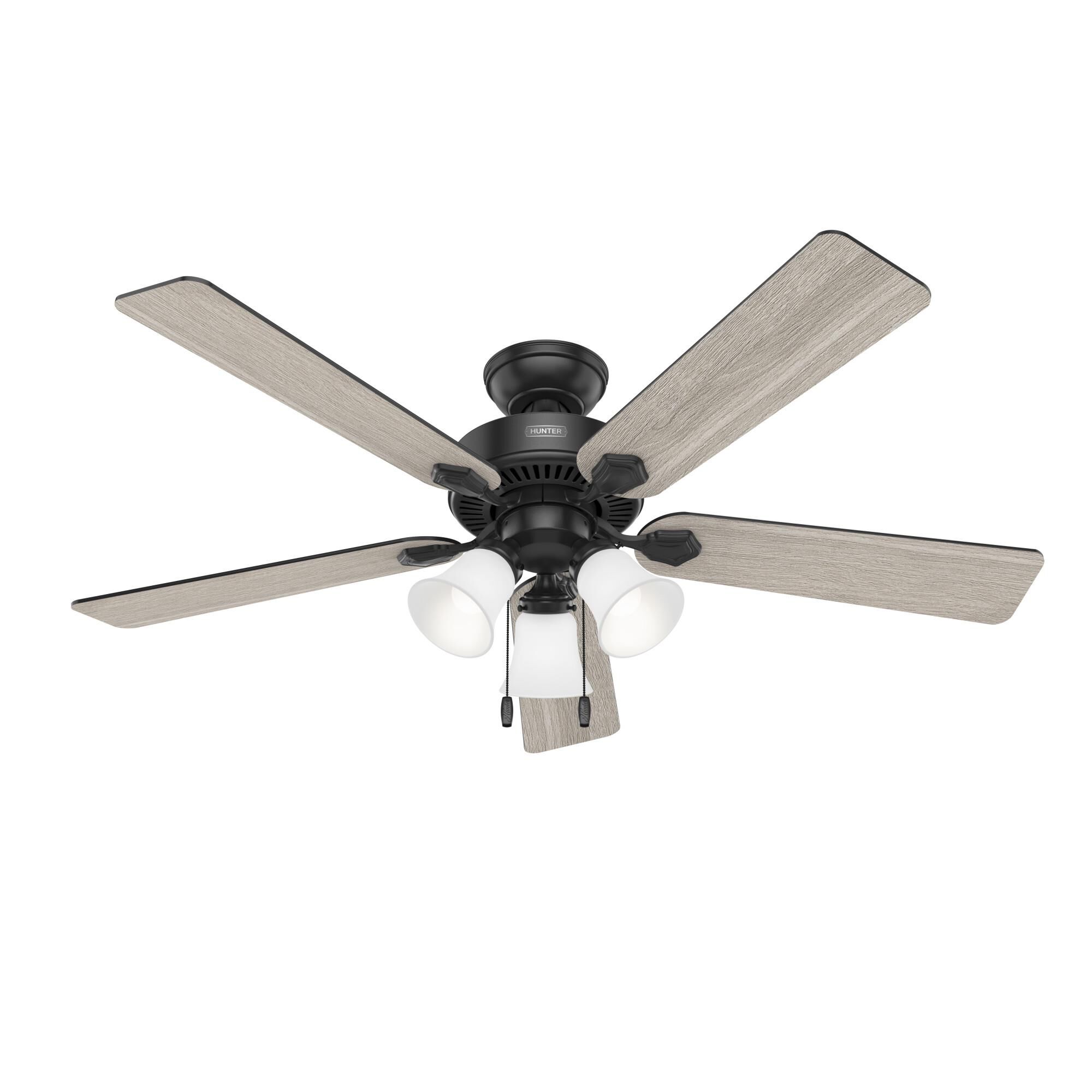 Hunter Fan Swanson 52 Inch Ceiling Fan with Light Kit - 51737