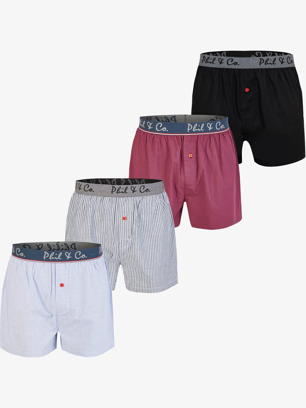 Phil & Co. Berlin Boxer Herren mehrfarbig, L Image