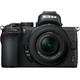 NIKON Z 50 Mirrorless Camera with NIKKOR Z 16-50 mm f/3.5-6.3 VR Lens - Black