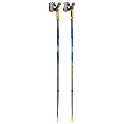 Leki - Traveller FX.One Carbon - Nordic Walking Stöcke Länge 110 cm grau/gelb Image