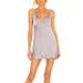 Free People Dresses | Free People Intimately Sterling Silver Hang On Halter Slip Dress | Color: Silver | Size: Various