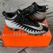 Nike Shoes | Nike Alpha Menace Shark Football Cleats | Color: Black/Silver | Size: 10.5