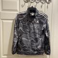 Adidas Jackets & Coats | Adidas Track Jacket Full Zipper Boys Youth Size Xl 18-20 Camo Print Euc!!!! | Color: Black/Silver | Size: Xlb