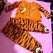 Disney Matching Sets | Disney Outfit | Color: Black/Orange | Size: 0-3mb