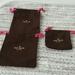 Kate Spade Bags | Kate Spade Necklace Bracelet Cuff Earrings Ring Jewelry Pouch Dust Bag Bundle | Color: Brown/Pink | Size: Os