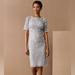 Anthropologie Dresses | Anthropologie Petaluma Sequin Silver Formal Dress | Color: Silver | Size: 10