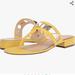 Jessica Simpson Shoes | Jessica Simpson Movena Leather Studded Sandals | Color: Yellow | Size: 6.5 M